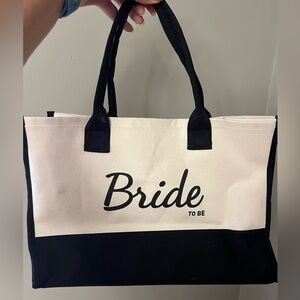 “Bride to be” bag